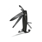 Нож Victorinox RangerGrip 55 Onyx Black (0.9563.C31P) - изображение 2