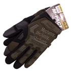Щільні тактичні рукавички MECHANIX на липучці Для риболовлі для полювання Оливковий АН-5629 розмір L - зображення 6