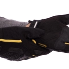 Плотные тактические перчатки с защитой MECHANIX на липучке Для рыбалки для охоты Черно-желтый АН-5629 размер L - изображение 5