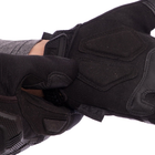 Щільні тактичні рукавички з захистом MECHANIX на липучці Для риболовлі для полювання Чорний АН-5629 розмір L - зображення 5