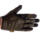Плотные тактические перчатки MECHANIX на липучке Для рыбалки для охоты Оливковый АН-5629 размер M - изображение 3