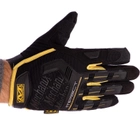 Щільні тактичні рукавички з захистом MECHANIX на липучці Для риболовлі для полювання Чорно-жовтий АН-5629 розмір M - зображення 3