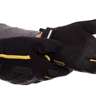 Плотные тактические перчатки с защитой MECHANIX на липучке Для рыбалки для охоты Черно-желтый АН-5629 размер XL - изображение 5