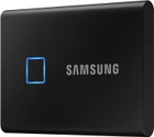 Samsung Portable SSD T7 TOUCH 1TB USB 3.2 Type-C (MU-PC1T0K/WW) External Black - изображение 2