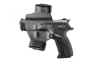Поясная, пластиковая, быстросъемная кобура A-LINE для Flarm T910 и TQ1 черная (ПК441) - изображение 2