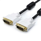 Кабель Dvi-Dvi 5.0m ATCOM 24/24 PIN 24+1 DVI-D 2 ферита Black 9149