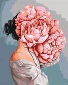Картина по номерам Загадка пионов (BS52100) Brushme 40x50 см