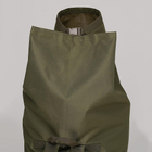 Рюкзак для вещей прорезиненный на 65 литров Олива тактический, вещевой мешок MELGO - изображение 4