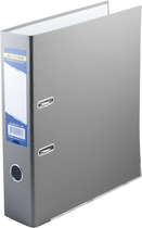 Папка-реєстратор Buromax LUX JOBMAX А4 70 мм PP Сірий (BM.3011-09c)