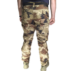 Штани тактичні штани чоловічі мілітарі камуфляжні з кишенями Lesko B603 Pixel Desert 32 розмір (F_4257-12587) - зображення 4