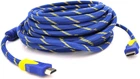 Кабель Voltronic HDMI-HDMI 15 м, v1.4, OD-8.0 мм (YT-HDMI(M)/(M)NY/BL-15m)