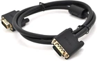 Кабель VEGGIEG VG-3 VGA 3+6, 3.0 м, male to male (тато-тато), OD-6.5 мм (YT-VGA(M)/(M)3+6VG-3)