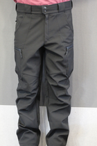 Тактические штаны Tactic softshell Urban Черный размер XS (su001-xs) - изображение 4