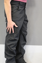 Тактичні штани Tactic softshell Urban Чорний розмір XL (su001-xl) - зображення 7