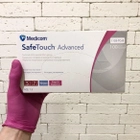 Нитриловые перчатки Medicom SafeTouch Advanced Magenta размер S маджента 100 шт (000140) - изображение 1