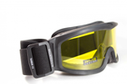 Тактичні окуляри-маска з можливістю установки диоптрической вставки Global Vision Ballistech-2.75 amber жовтий - зображення 10