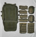 Тактический медицинский рюкзак комплект RVL РТМ27-К1-олива - изображение 4