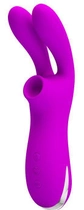 Вібратор з вакуумною стимуляцією Baile Pretty Love Ralap колір фіолетовий (20910017000000000) - зображення 2