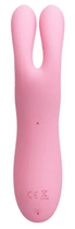 Вібратор з вакуумною стимуляцією Baile Pretty Love Ralap колір рожевий (20910016000000000) - зображення 3