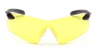 Баллистические очки Pyramex Intrepid-II amber желтые - изображение 3