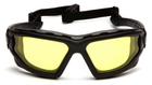 Тактические очки Pyramex I-Force slim amber желтые - изображение 4