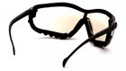 Тактичні окуляри з можливістю установки диоптрической вставки Pyramex V2G I/O димчасті - зображення 5