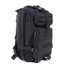 Тактический военный штурмовой походный рюкзак Molle Assault 20L вместительный и универсальный рюкзак Black - изображение 2