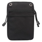 Поясна сумка-кобура Kosibate для прихованого носіння чорна (H177) - зображення 2