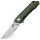 Нож складной карманный Bestech Knife THORN Green BG10B-2 (70/185 мм) - изображение 1