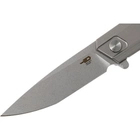 Нож складной карманный Bestech Knife SHOGUN Grey BT1701A (90/216 мм) - изображение 6