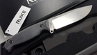 Нож Ruike Jager Black туристический с фиксированным клинком (110/223мм, Sandvik 14C28N, ножны) F118-B - изображение 4