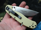 Нож складной Ontario RAT-1 D2 Tan (8867TN) - изображение 7
