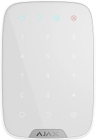 Беспроводная сенсорная клавиатура Ajax KeyPad EU White (000005652) - изображение 1