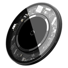 Бездротовий зарядний пристрій Qi BASEUS Simple Magnetic Wireless Charger (suit for IP12) | 15W | з підтримкою швидкого заряджання Black (WXJK-E02)
