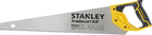 Ножовка пилка по дереву 500мм 7TPI TRADECUT Stanley (STHT20350-1)
