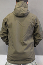 Тактическая куртка Tactic с капюшоном софтшелл Оливковый размер XXL (5000HO-XXL) - изображение 4