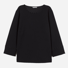 Блузка женская H&M 0665484 L Черная (KAY2000000959849)