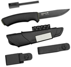Нож Morakniv Bushcraft Survival Black углеродистая сталь (11742) - изображение 4