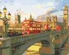 Картина по номерам Вечерний Лондон 40x50 см Brushme (2000002212621)