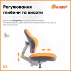 Дитяче крісло ErgoKids Mio Classic Orange (Y-405 OR) - зображення 5