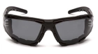 Тактические очки с уплотнителем Pyramex FYXATE Gray (2ФИКС-20) - изображение 3