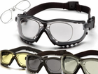 Баллистические очки с диоптрической вставкой Pyramex V2G серые (2В2Г-20+RX) - изображение 7