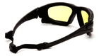 Очки защитные с уплотнителем Pyramex i-FORCE Slim Anti-Fog amber (2АИФО-30) - изображение 4