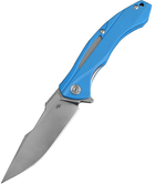 Кишеньковий ніж CH Knives CH 3519-G10 Blue - зображення 1