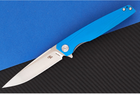 Карманный нож CH Knives CH 3007-G10 Blue - изображение 3
