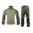 Комплект уніформи Emerson G2 Combat Uniform коричнево-зелений камуфляж XL 2000000059563 - зображення 1