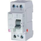 Диференціальне реле ETI EFI6-P2 2P 40A 6kA 30mA тип A 2061262 (ПЗВ/ПЗВ)