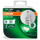 Галогенные лампы Osram H1 UltraLife 64150ULT 55w P14.5S HardDuopet