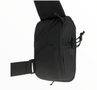 Сумка слинг тактический рюкзак SILVER KNIGHT Y-013 черный - изображение 4
