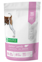 Сухой корм для юниоров Nature's Protection Junior Lamb All breeds
